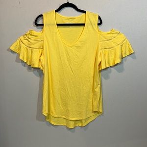 Roaman’s top Yellow Size L